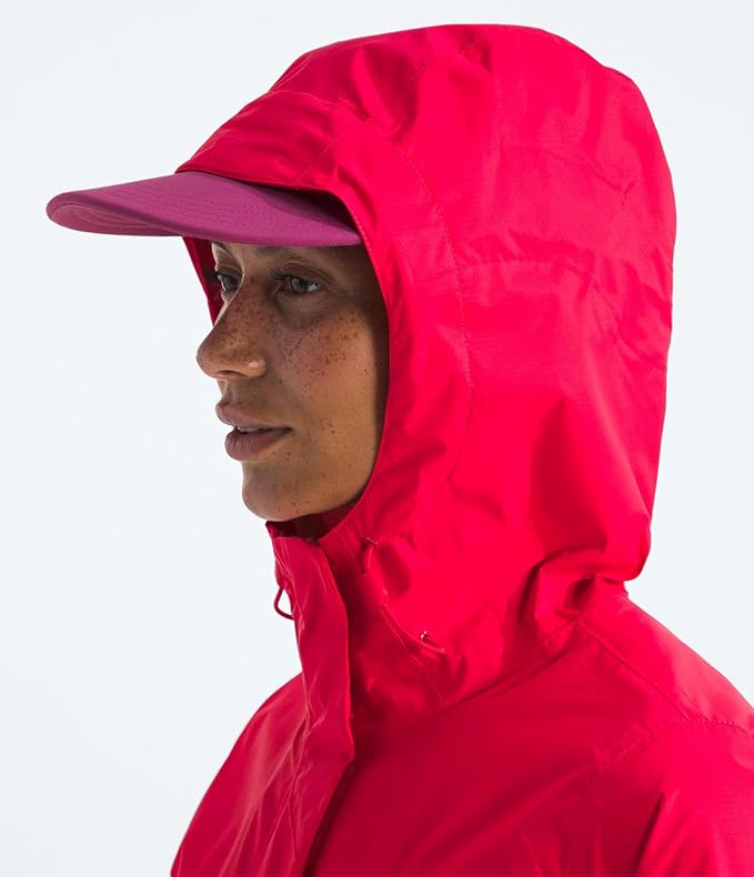 THE NORTH FACE Women's Venture 2 Waterproof Hooded Rain Jacket | Raincoat With Breathable Dryvent 2.5l Fabric, Pit-zips