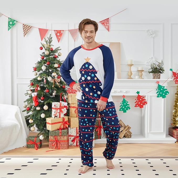 Christmas Pajamas for Family Matching Family Christmas Pajamas Set PJS Holiday Xmas Family Jammies Sleepwear