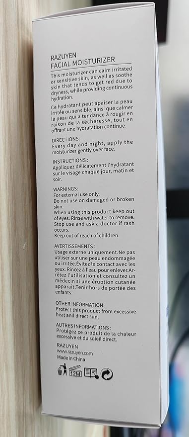 Panthenol Cream, Soothing Face Repair Cream for Sensitive Skin, Fragrance Free, Non-Comedogenic, Hypoallergenic, Ceramide Moisturizer for Calming and Hydrating Skin, 1.7 Oz
