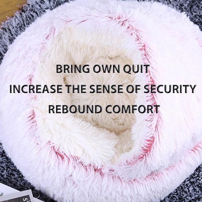 Ferret Bed Cave and Hideouts，Ferret Hideaway Bed Accessories for Cage Ferret Beds and Hideouts (Pink)
