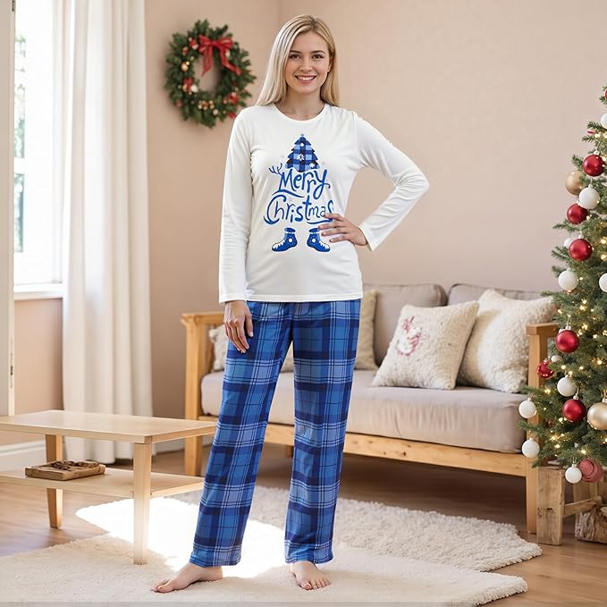 2024 Family Matching Pajamas Sets - Christmas Pjs Sleepwear Outfits for Holiday & Xmas Party