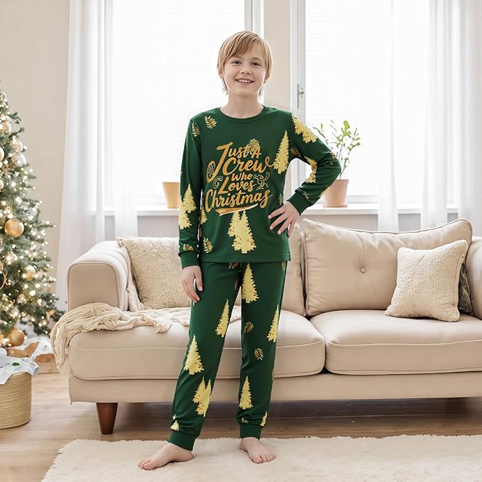 2024 Family Matching Pajamas Sets - Christmas Pjs Sleepwear Outfits for Holiday & Xmas Party