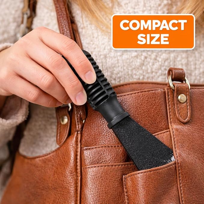 Chizlr Compact Ice Scraper - Effortlessly Remove Ice & Snow! Portable Design, Comfortable Grip, Sturdy Blade. Stay Ready for Winter Driving (2)