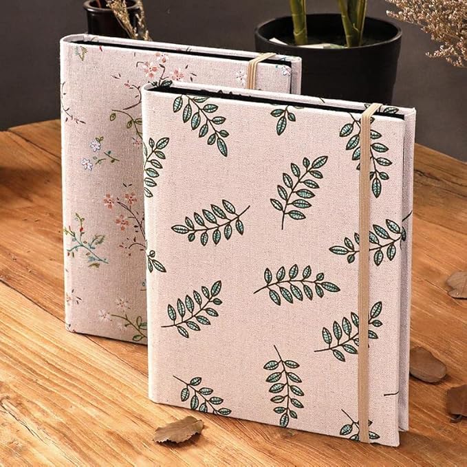 Photo Album 4x6, Soft Fabric Cover Pictures Photo Albums Memory Book for Family Baby Wedding Anniversary Birthday (Green, 200 Pockets)