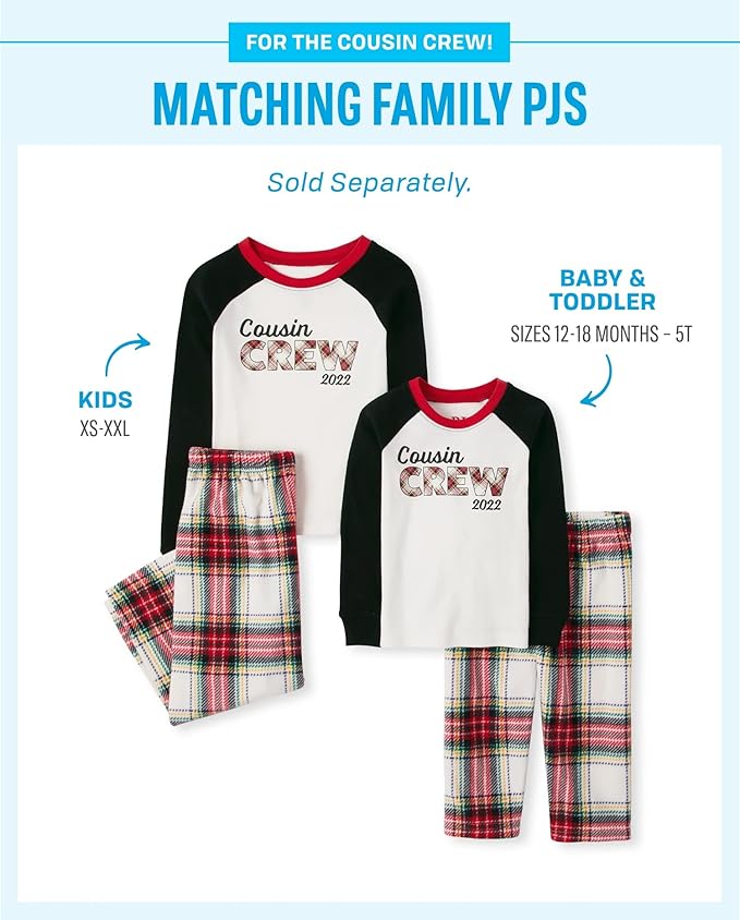 The Children's Place Kids' Holiday Long Sleeve Pajamas