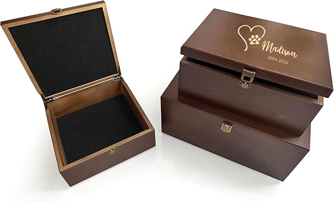 Pet hamster keepsake, gerbil memorial box, pet loss, bereavement gift, rainbow bridge, sympathy gifts, forever friend, always in your heart