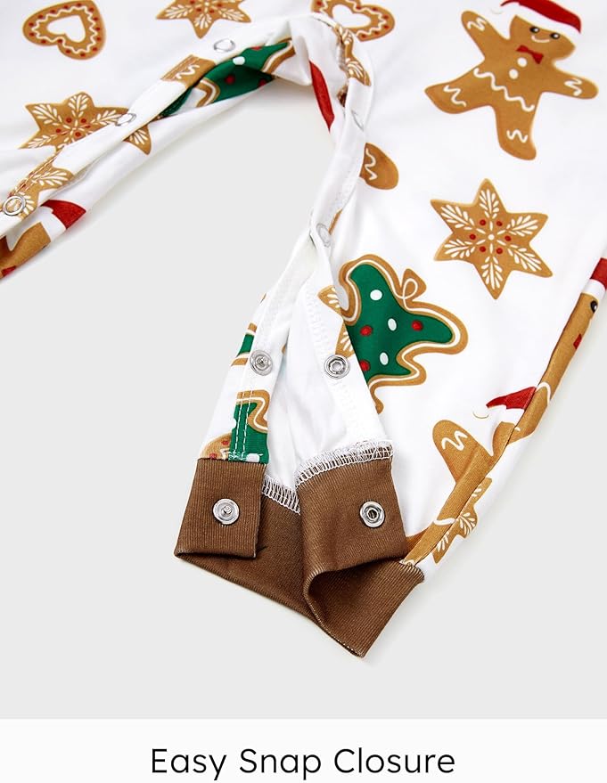 PATPAT Christmas Family Matching Pajama Sets Includes Christmas Socks - Perfect for Family Photos & Holiday Celebrations