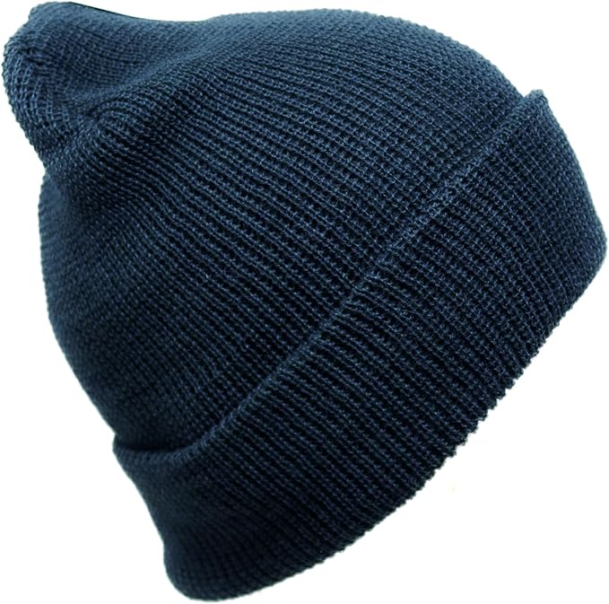 100% Wool Watch Cap – GI Warm Winter Beanie Cap for Cold Weather – Made in the USA Military Specifications.