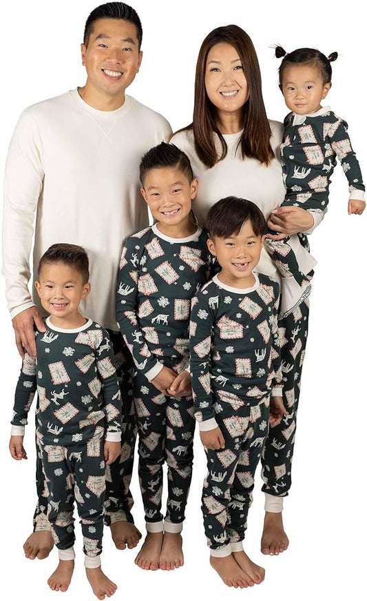 Burt's Bees Baby Baby Family Jammies Matching Holiday Organic Cotton Pajamas