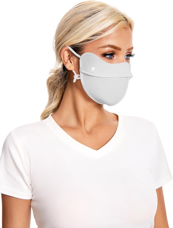 UPF 50+ UV Sun Protection Face Cover/Neck Balaclava Reusable Face Mask Dustproof Cooling Breathable