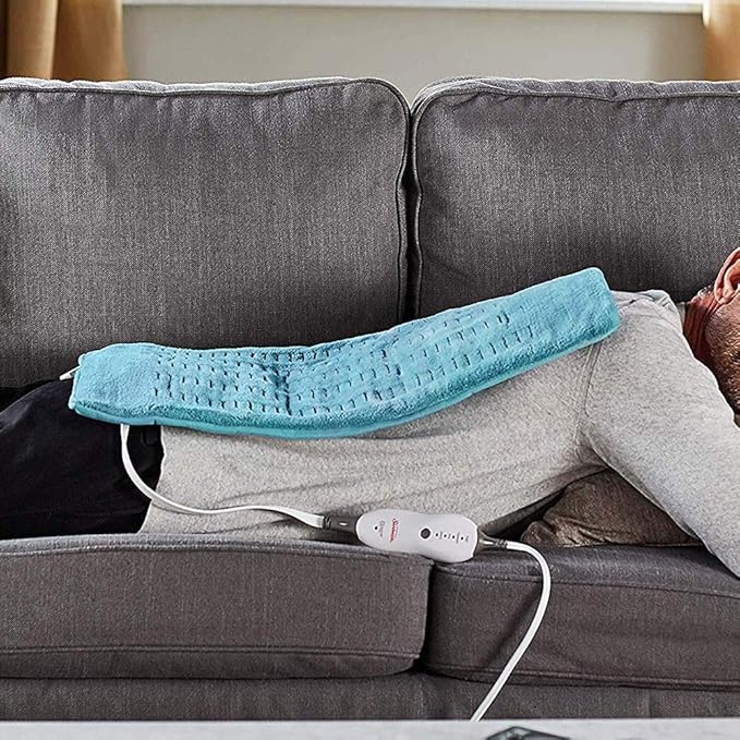Sunbeam Heating Pad XL for Back, Neck & Shoulder Pain Relief with Auto Shut Off, 12 x 24, Teal