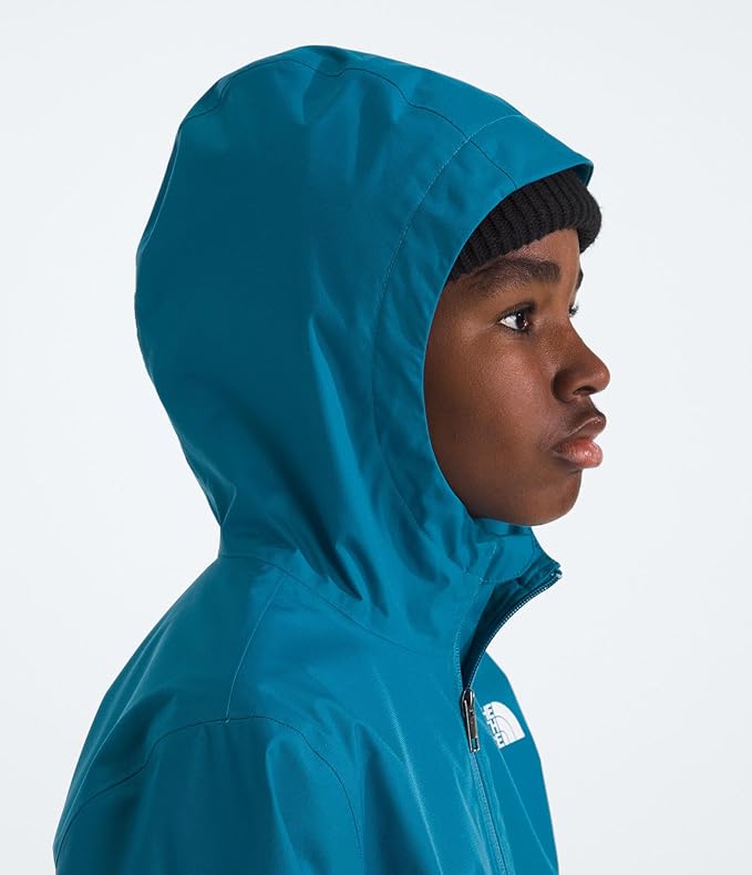 The North Face Unisex Kids Zipline Rain Jacket - Waterproof Rain Coat, Secure Zip Pockets, Weather Ready Hood
