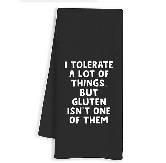 Black Funny Gifts Kitchen Towels, Funny Dish Hand Towels for Kitchen Decor, 16x24 Inch