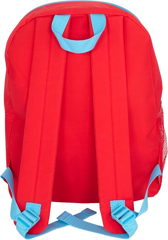 AI ACCESSORY INNOVATIONS Paw Patrol Kids Backpack, Girls & Boys 15" School Book Bag Featuring Chase, Marshall, Skye, and Rubble, Red