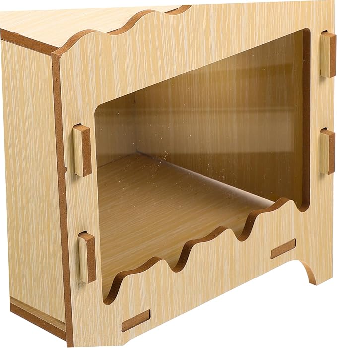 HANABASS Small Animals Digging Toy for Hamsters Gerbils Guinea Pigs Interactive Hideout Tunnel for Boredom Relief and Playtime Fun Sleeping Cage Accessory