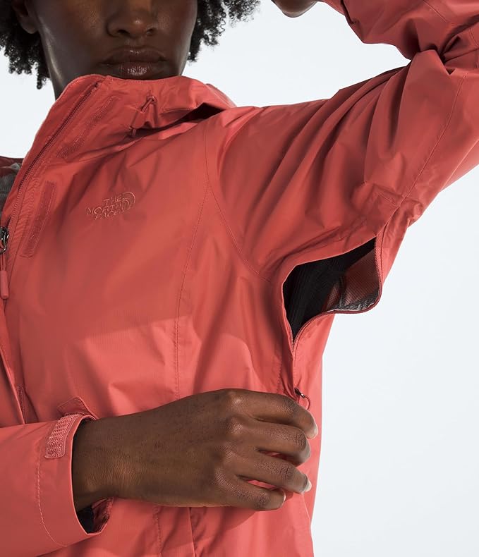 THE NORTH FACE Women's Venture 2 Waterproof Hooded Rain Jacket | Raincoat With Breathable Dryvent 2.5l Fabric, Pit-zips