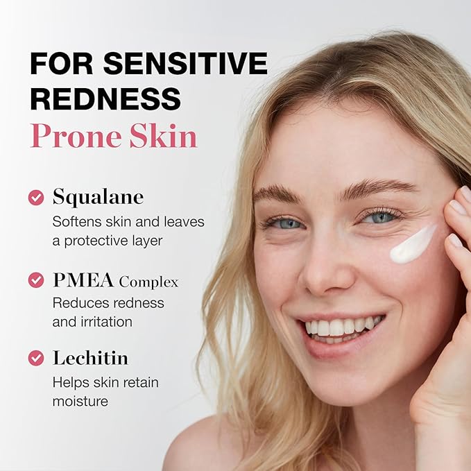 Physiogel Redness Reducing Cream – Ceramide Moisturizer for Dry, Sensitive & Redness-Prone Skin, Repairs Skin Barrier, Dermatologist-Tested, Fragrance-Free, Korean Skincare, 3.4 fl oz