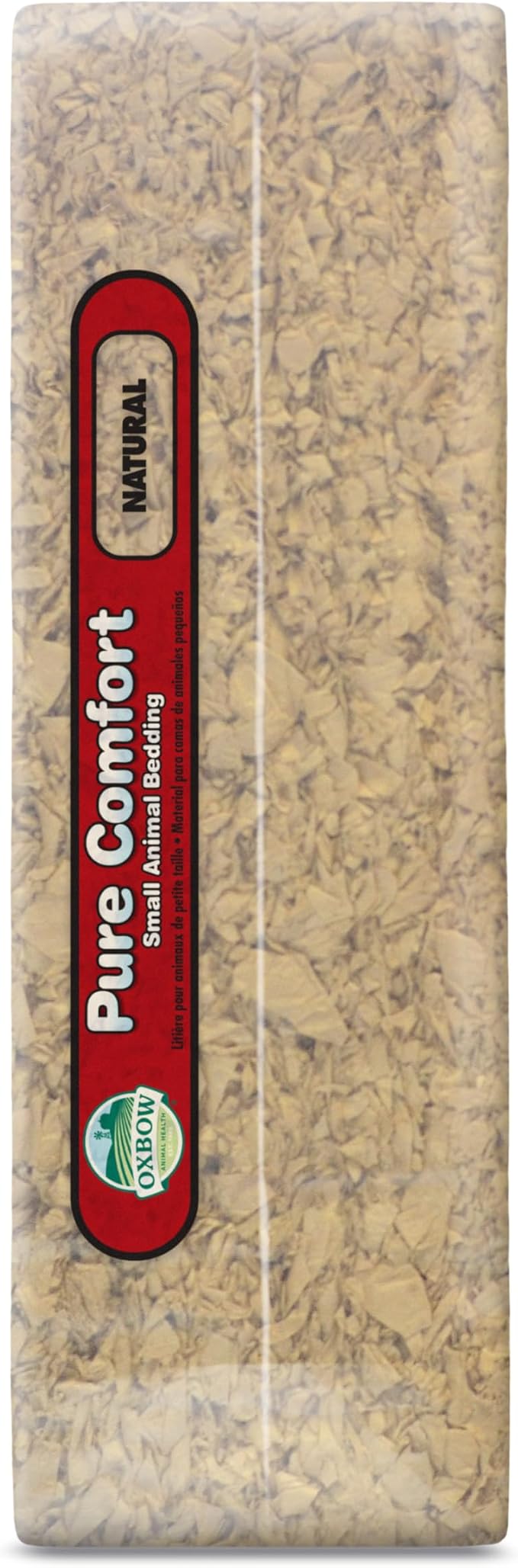 Oxbow Small Animal Bedding, Hamster, Guinea Pig, Rabbit, Natural, USA, 56 L | Pure Comfort, Hamster Bedding, Guinea Pig Bedding, Low Dust, Virgin Paper, Litter Box, Bunny, Rats, Gerbils, Chinchillas