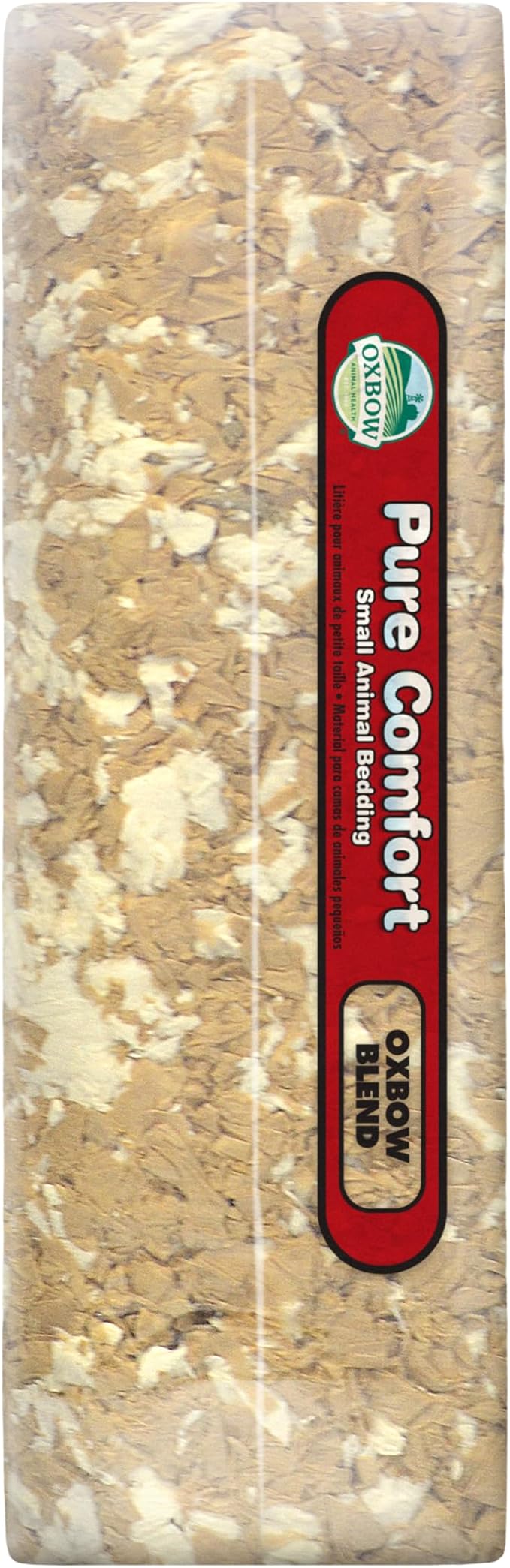 Oxbow Small Animal Bedding, Hamster, Guinea Pig, Rabbit, Blend, USA, 72 L | Pure Comfort, Hamster Bedding, Guinea Pig Bedding, Low Dust, Virgin Paper, Litter Box, Bunny, Rats, Gerbils, Chinchillas