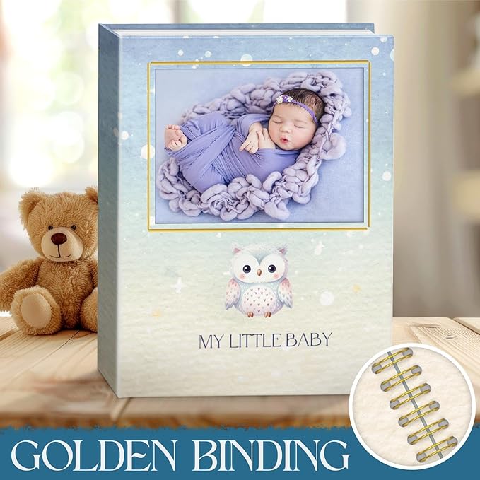 Baby Memory Book with Keepsake Box