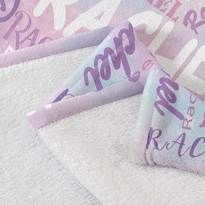 Ships Next Day, Personalized Blankets and Throws Custom Blanket with Name Customized Flannel Blanket for Kids Christmas Blanket Gifts for Teen Girls Boys
