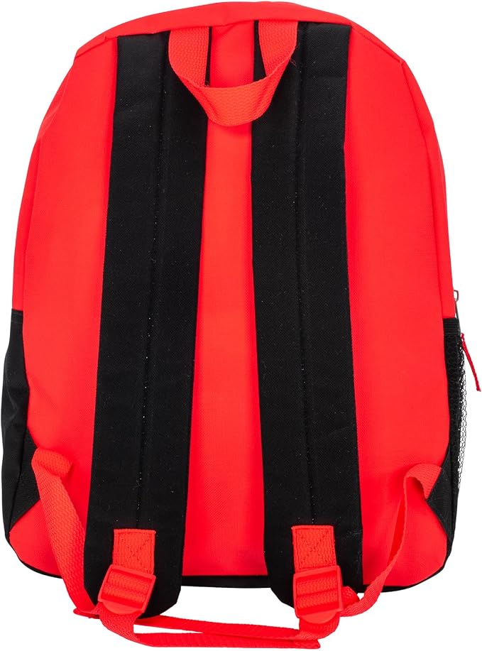 AI ACCESSORY INNOVATIONS HotWheels Backpack for Boys, 16" Race Car School Bag, Red