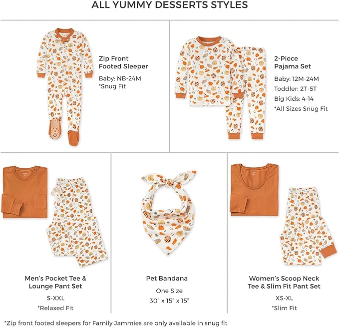 Burt's Bees Baby Baby Family Jammies Matching Holiday Organic Cotton Pajamas