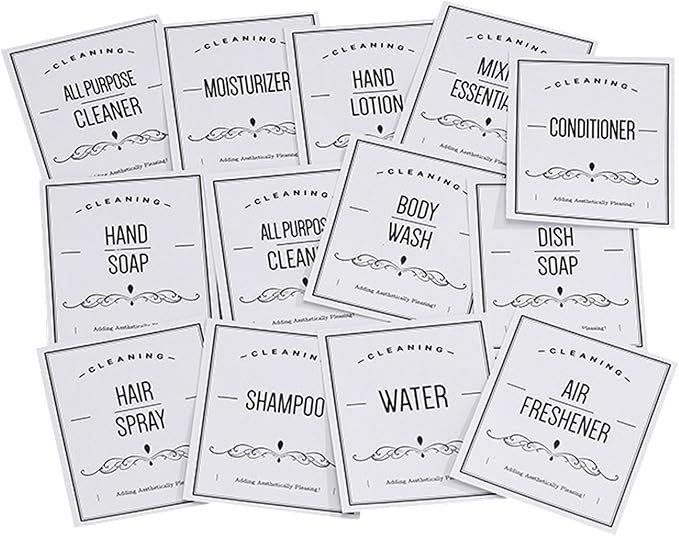 2 Pack Amber Plastic Soap Dispenser, 16 oz Bathroom Pump Bottles Dispenser Refillable Containers with Labels for Lotion Shampoo Body Wash Hand Dish Soap