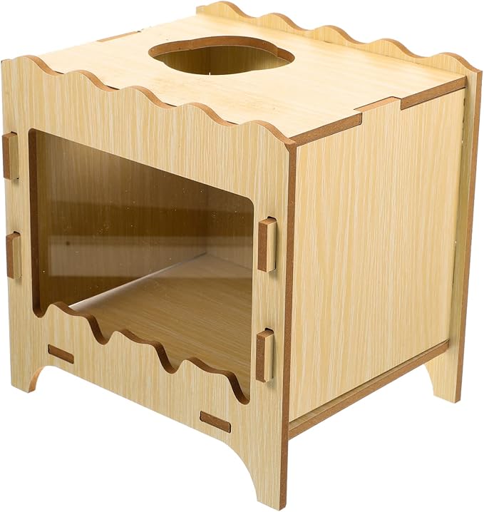HANABASS Small Animals Digging Toy for Hamsters Gerbils Guinea Pigs Interactive Hideout Tunnel for Boredom Relief and Playtime Fun Sleeping Cage Accessory