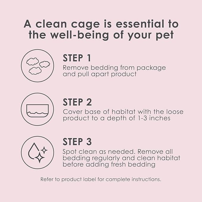 Kaytee Clean & Cozy Colors, Small Animal Bedding with Extreme Odor Control, Sunset, 24.6 Liters
