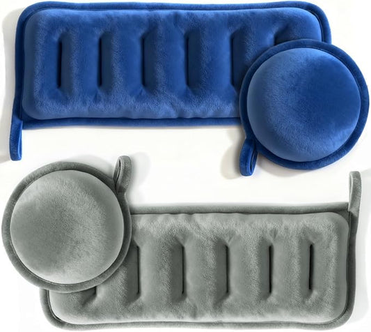 Small Microwave Heating Pad Rice Hot Pack with Moist Warm Compress Packs Microwavable for Relaxing Warmth Reusable Bean Bag Compresas Calientes Scented and Unscented Pack of 4