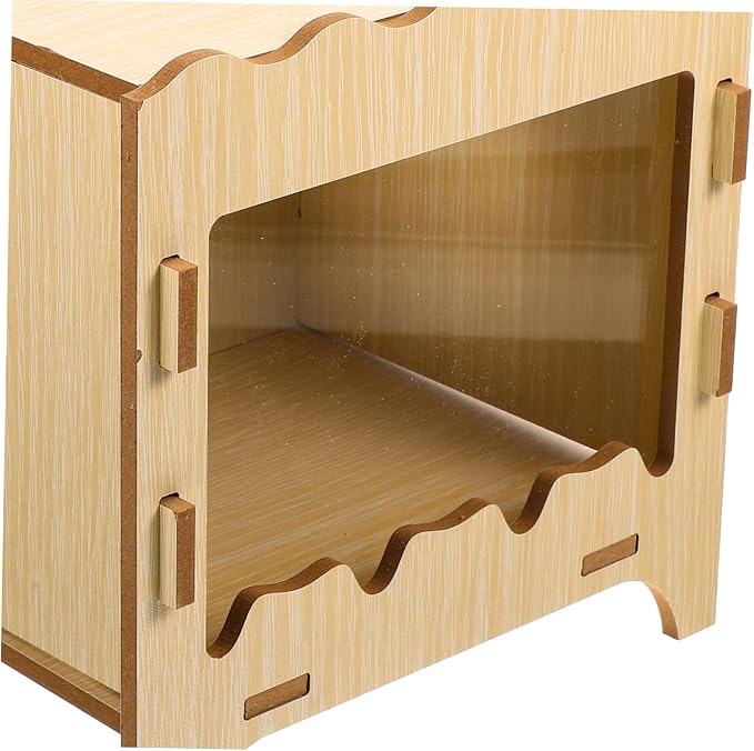 balacoo Hamster Digging Box Toy Nest for Small Pets Interactive Hiding Plaything and Design for Indoor and Outdoor Use