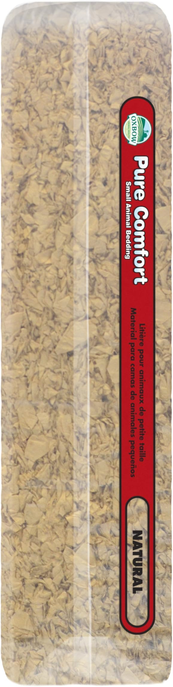 Oxbow Small Animal Bedding, Hamster, Guinea Pig, Rabbit, Natural, USA, 28 L | Pure Comfort, Hamster Bedding, Guinea Pig Bedding, Low Dust, Virgin Paper, Litter Box, Bunny, Rats, Gerbils, Chinchillas