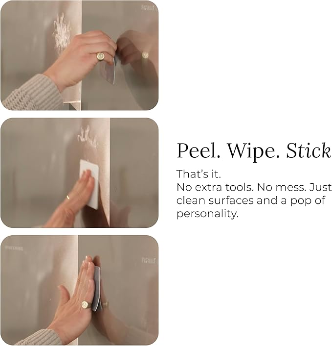 Restickable Cleaning Pads – Reusable, Washable, Multi-Surface Cleaner for Home & Kitchen, Olive