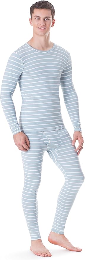 Rocky Thermal Underwear Men Long Johns Men Thermal Underwear Thermals Mens Base Layer Mens Thermals Top and Bottom Set
