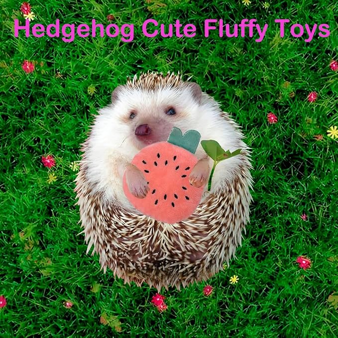 5 Pcs Hedgehog Adjustable Hammock with Hideout Tunnel Interactive Bell Ball Toys Stuffed Toy 3 Way Collapsible Small Pet Tunnels and Tubes Hedgehog Hide Hanging Bed for Cage Accessories