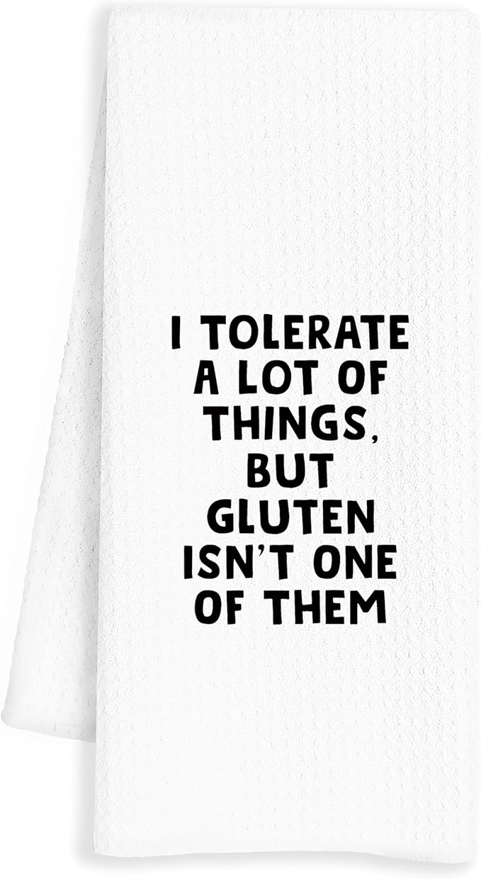 Funny Dish Towels with Saying, Tea Towels Hand Towels for Kitchen Gifts and Decor, 16x24 Inch