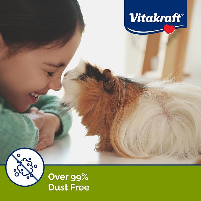 Vitakraft Fresh World Small Animal Bedding - Ultra Strength - Pet Bedding for Litter Boxes and Cages (16 L),Gray, 975 cu in