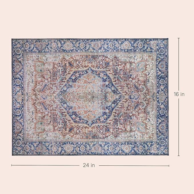 Lovewag Guinea Pig Liner, Hamster Bedding, Rustic Terracotta, 16x24, 2 Pack | Waterproof, absorbent, washable, reusable cage liner and bedding mat for guinea pigs, hamsters, rabbits, ferrets, small pets