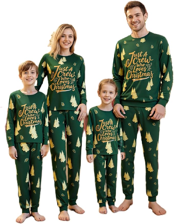 2024 Family Matching Pajamas Sets - Christmas Pjs Sleepwear Outfits for Holiday & Xmas Party