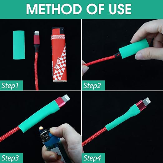 ASHINER Green Heat Shrink Tubing Kit - 580Pcs EVA Material in 11 Sizes - Ideal for Electrical Insulation, Repairs, and Wire Connectors with User-Friendly Design and Storage Case