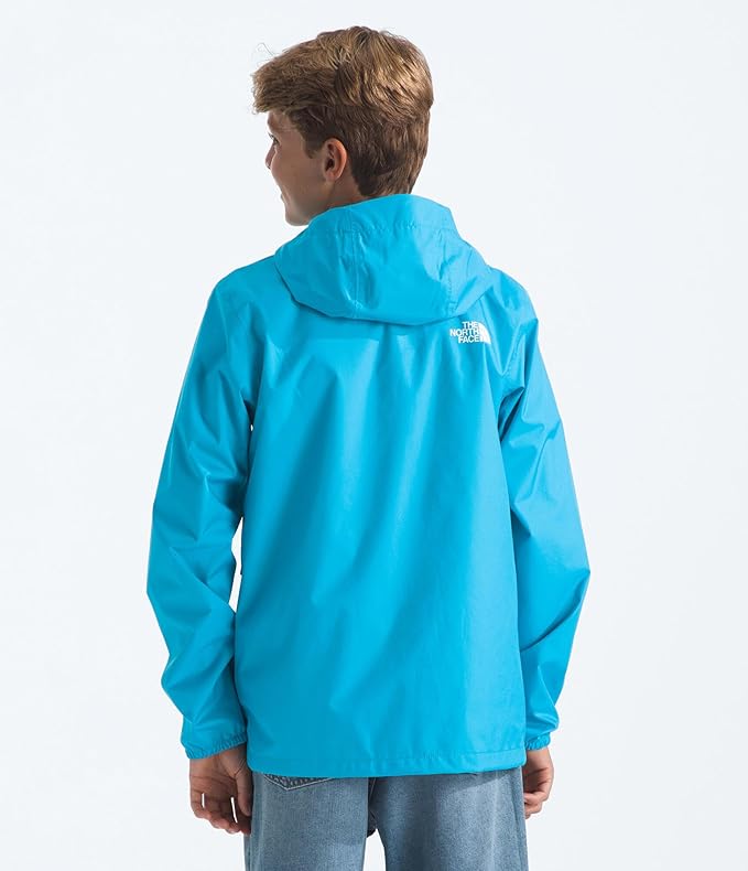 The North Face Unisex Kids Zipline Rain Jacket - Waterproof Rain Coat, Secure Zip Pockets, Weather Ready Hood