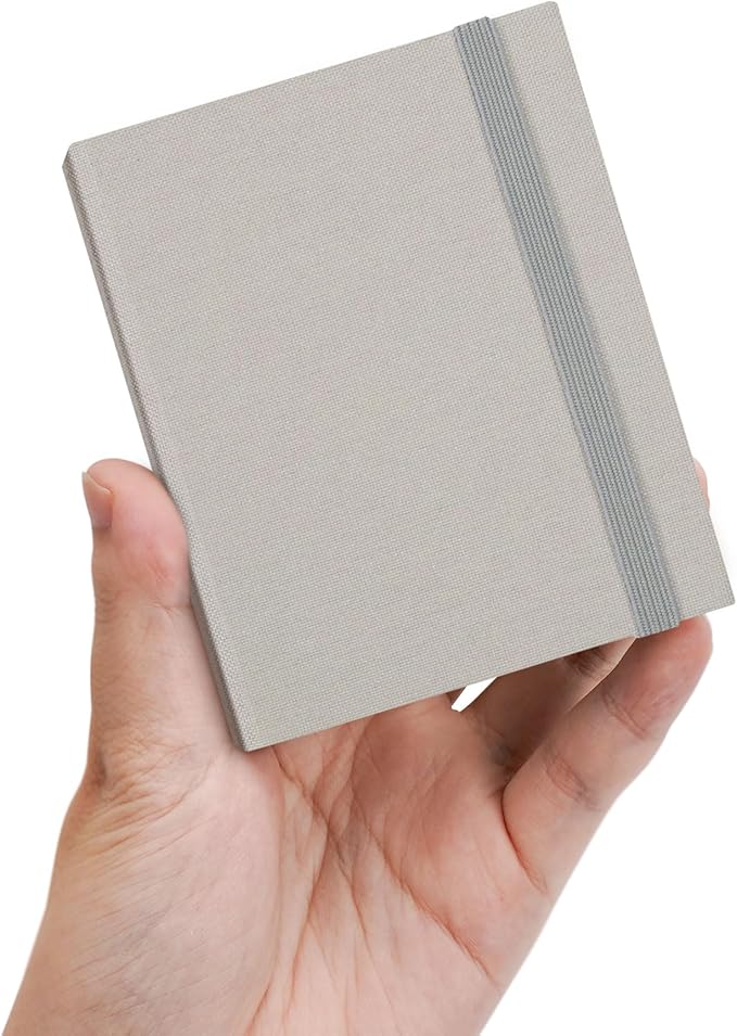 Vienrose Polaroid Photo Album Binding Cloth Photo Book for Instax Fuji 2 x3 Inch Photo Fits Fujifilm Mini 12 11 9 Snap PIC-300 52 Pockets 2 Pack, Grey
