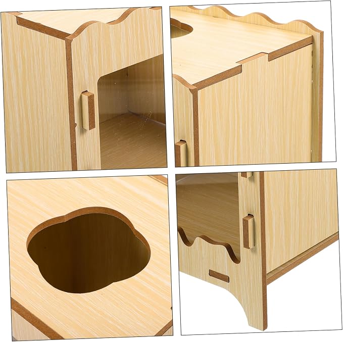 VANZACK Hamster Nest Small Animal Toys Gerbil Pet Supplies Digging Box Pet Nest for Hamsters