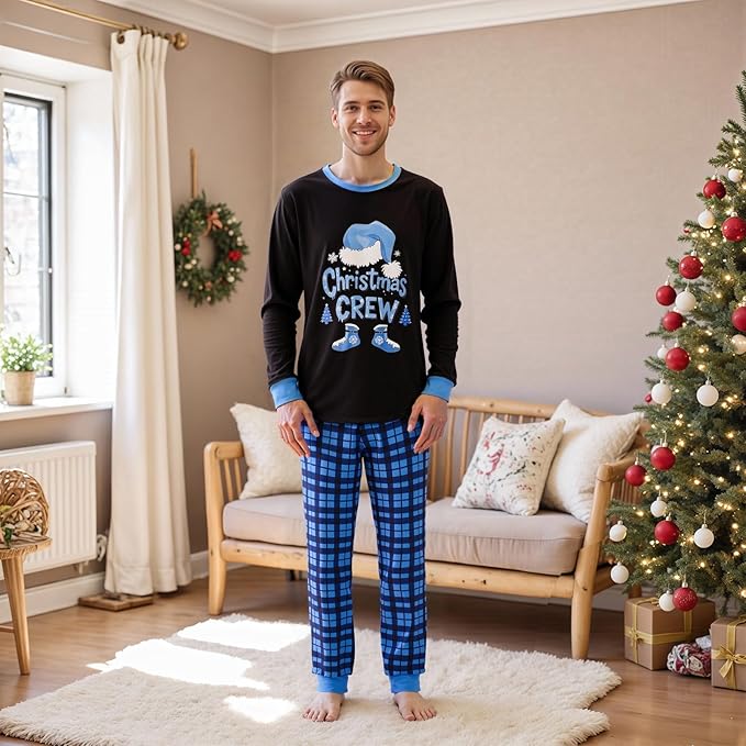 2024 Family Matching Pajamas Sets - Christmas Pjs Sleepwear Outfits for Holiday & Xmas Party