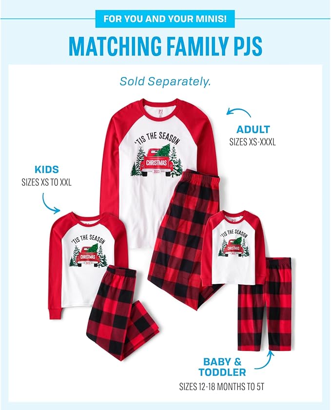 The Children's Place Kids' Holiday Long Sleeve Pajamas