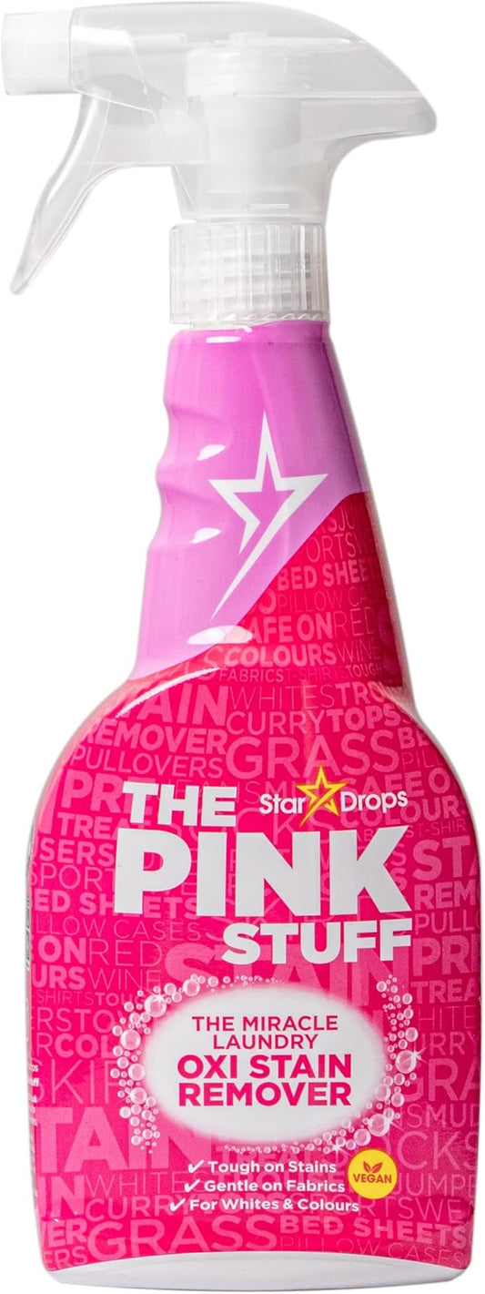 Stardrops - The Pink Stuff - The Miracle Laundry Oxi Stain Remover Spray 500ml