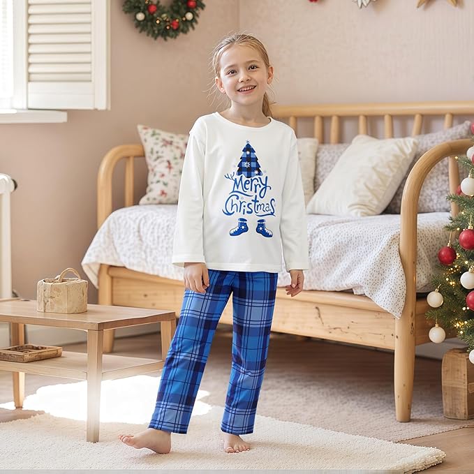 2024 Family Matching Pajamas Sets - Christmas Pjs Sleepwear Outfits for Holiday & Xmas Party