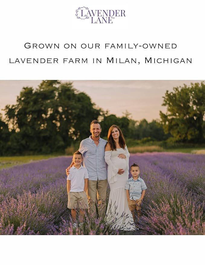 LAVENDER LANE Moonflower Hand & Body Lotion, 9 oz - Farm Distilled, Goat's Milk, Shea Butter