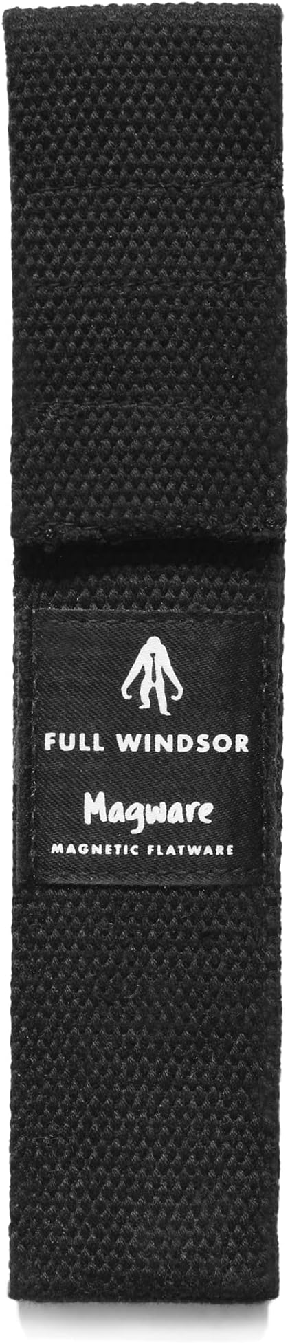 Full Windsor Magware Single Set Pouch - Travel & Camping Utensils Pouch - Reusable, Foldable, Portable, Pocket-Sized Cutlery Set Case for Fork, Knife, Spoon, Chopsticks - For Lunch Box Silverware Set